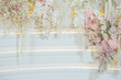 wedding flower backdrop background, colorful background, fresh rose, bunch of flower