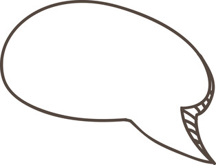 Aufkleber - Vector speech bubble icon