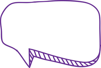 Aufkleber - Vector speech bubble icon