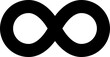 Infinity icon. Infinity symbol. Vector