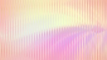 Translucent Vertical Stripes Texture. Abstract Shiny Warm Gradient Background. Smooth Flashes In Pastel Colors. Light Yellow Pale Orange Soft Pink Lilac Purple Color Transitions. Flowing Rays Motion