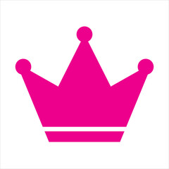 crown icon vector illustration symbol