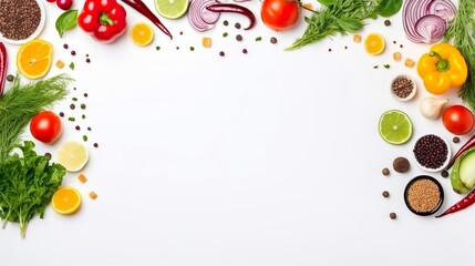 Wall Mural - World food day or vegetarian day concept.