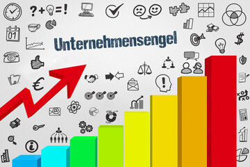 Wall Mural - Unternehmensengel	