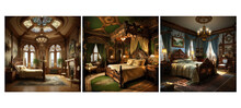Room Victorian Bedroom Interior Design