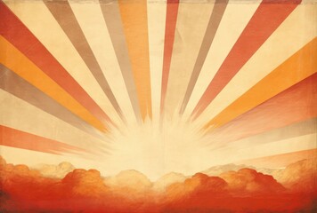 retro background with curved, rays or stripes in the center. sunburst or sun burst retro background,