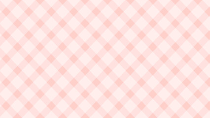 Sticker - Diagonal white checkered in the pink background	