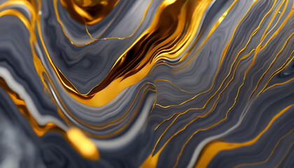 Liquid marble design painting background. Luxury abstract fluid art of alcohol ink technique. AI Generative