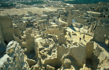 Canvas Print - AFRICA EGYPT SAHARA SIWA VILLAGE