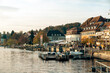 Panorama of the old town of Ueberlingen on Lake Constance