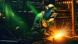 © sambath - welder working in the factory
