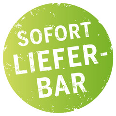 Wall Mural - Grüner Button Sofort Lieferbar  
