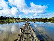 Longest Footbridge Southern Hemisphere Whananaki New Zealand