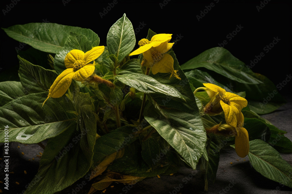 An image featuring Calea zacatechichi (Dream herb), known for its ...