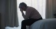 © CineLens/peopleimages.com - Stress, depression and sad old woman in bedroom with anxiety, mental health problem and debt in retirement. Lonely senior female person crying at home for headache, pain and fatigue of crisis in mind