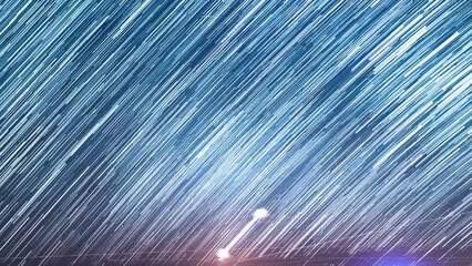 Wall Mural - Startrails 50mm in East Sky Aquarids Meteor Shower Above Trona Pinnacles Mojave Desert USA Astrophotography Time Lapse