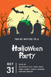 Halloween Invite - Witch Cauldron