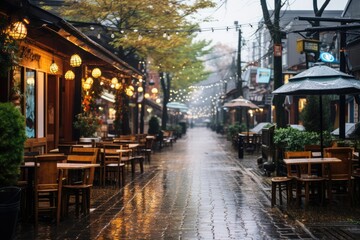 Naklejka na meble Hongdae in Seoul South Korea picture