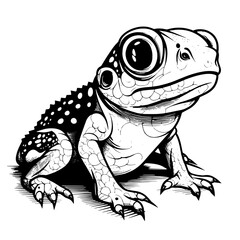 Wall Mural - Toad frog amphibian frog rapuha swamp river village Forest
