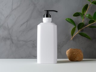 Wall Mural - realistic bottle mockup with elegant looks