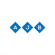 © Mohammad - AJB letter logo design on white background. AJB creative initials letter logo concept. AJB letter design.