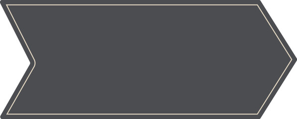 Aufkleber - Vector blank frame and label grey color