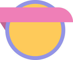 Aufkleber - Vector pastel color labels and tags ribbons stickers creative design, Shopping and Best choice price