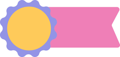 Aufkleber - Vector pastel color labels and tags ribbons stickers creative design, Shopping and Best choice price