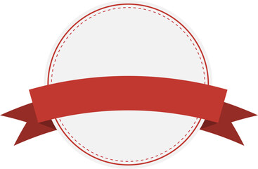 Aufkleber - Vector Ribbon banner and label tag