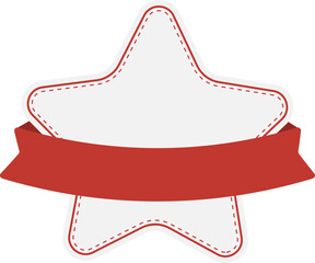 Aufkleber - Vector Ribbon banner and label tag