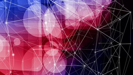 Wall Mural - unveiling the language of lines visual communication and connectivity in digital art. visualizing da