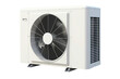 Air condition outdoor unit isolated on transparent or white background, png