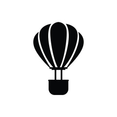 Poster - air balloon logo icon