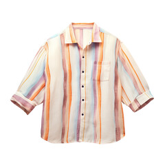 Wall Mural - Linen shirt for summer with stripes