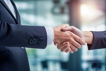 business deal handshake, generative ai