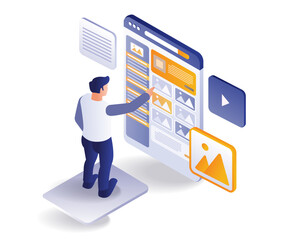 Wall Mural - web developers create web designs