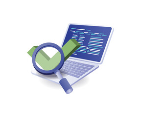 check the application programming code