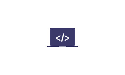 browser computer laptop app program code development icon, coding screen. it technology, website but