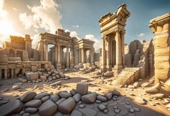 ruins of the roman forum