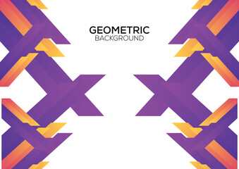 geometric corners background