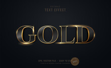 Shiny Gold Text Effect