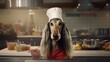 Afghan Hound Dog as a Professional Chef