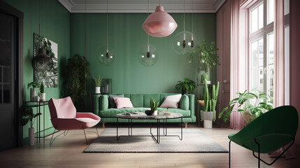 Sticker - modern interior design