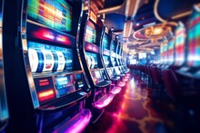Photo Of Casino Slot Machines Gambling
