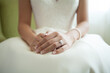 © Laura Kudritzki  - close-up hands of bride