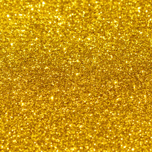 Golden Yellow Light Glitter Bokeh Texture Background. New Year, Christmas And All Celebration Background Concepts.