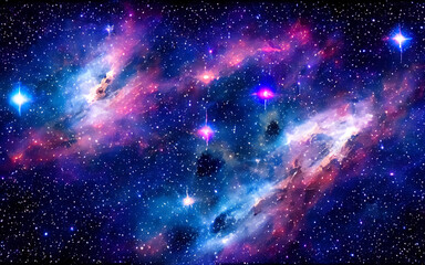 Wall Mural - Abstract galaxy gradient dynamic background visions texture, contemporary and mesmerizing abstract background transformations textures for background
