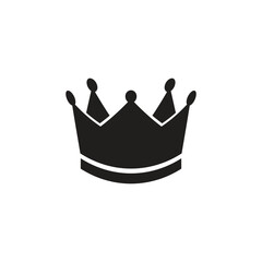 Canvas Print - crown logo icon