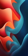 Wall Mural - Abstract wavy background