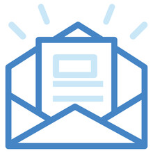 Illustration Of A Icon Mailbox